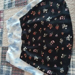 2 junior size 7-9 mini skirts